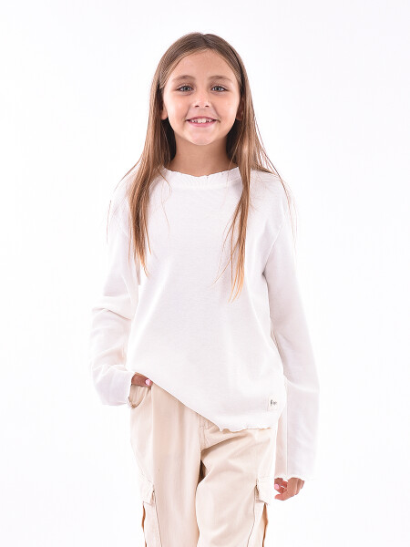 REMERA SOFIA OFF WHITE