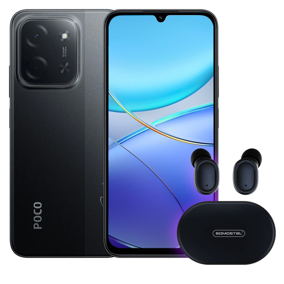 Xiaomi Poco C85 8gb Ram 256gb + Regalo - NEGRO 