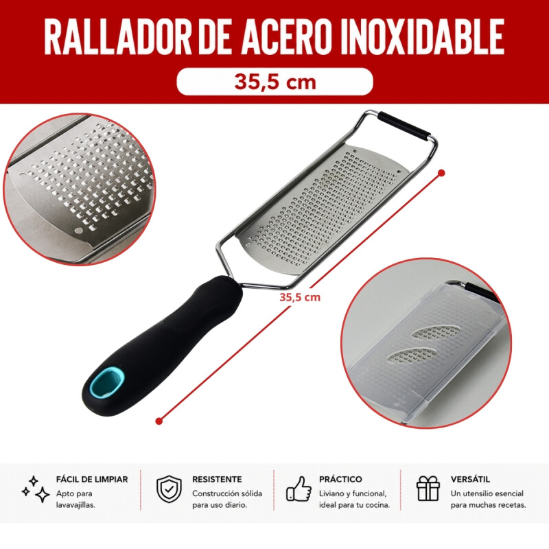 Rallador 35,5 cm INOX