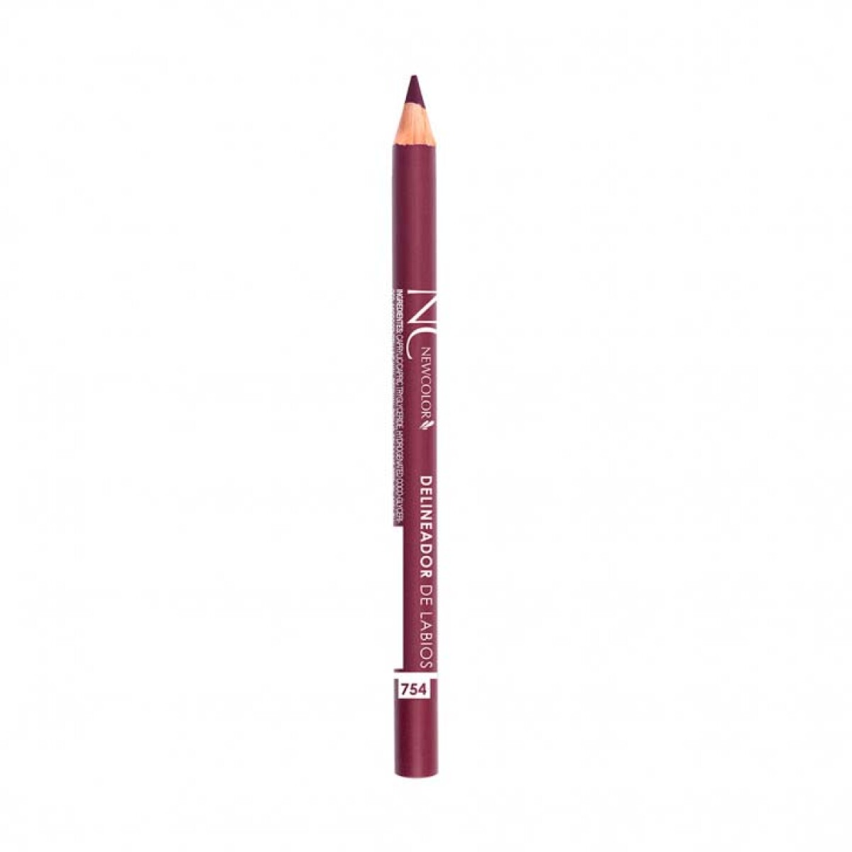 NEWCOLOR LAPIZ DELINEADOR DE LABIOS N° 754 BORDO 1,2 g 