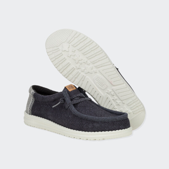 Zapatos Hey Dude Wally Jute Gris
