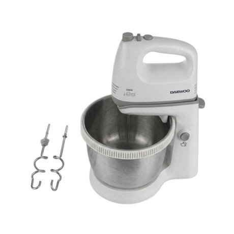 Batidora bowl acero inoxidable Daewoo | Giratorio | 5 velocidades + turbo Batidora bowl acero inoxidable Daewoo | Giratorio | 5 velocidades + turbo