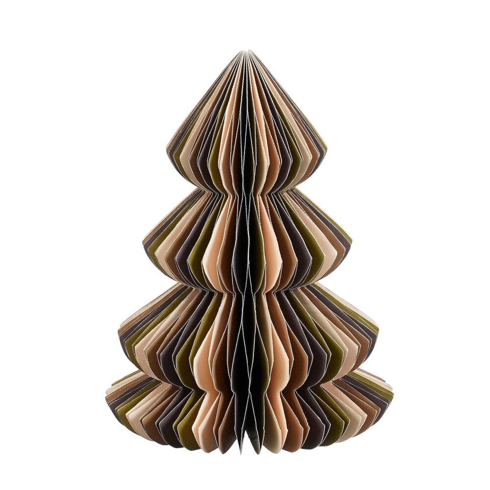ADORNO ÁRBOL DECO PAPEL MARRON 1177702