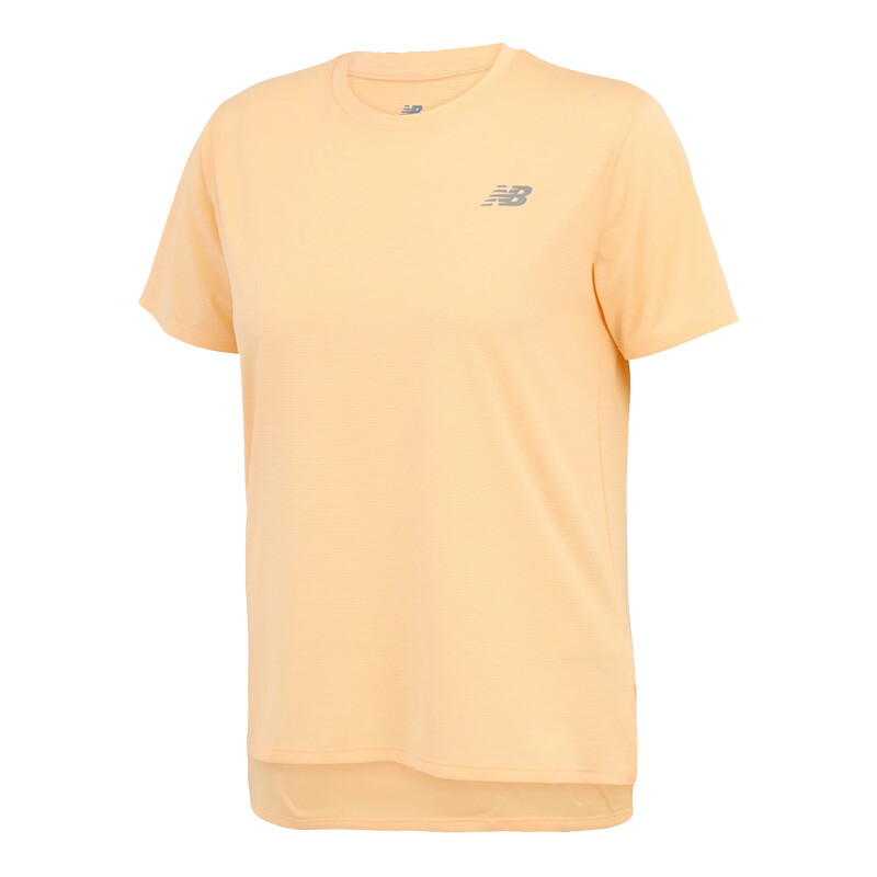 Remera New Balance Short Sleeve Naranja