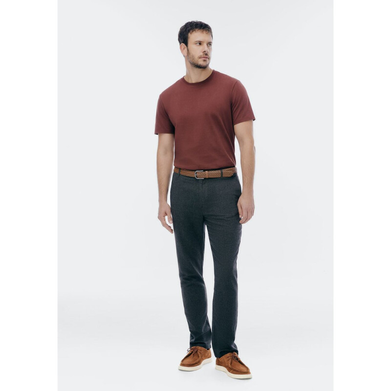 CAMISETA MM MASC MARROM
