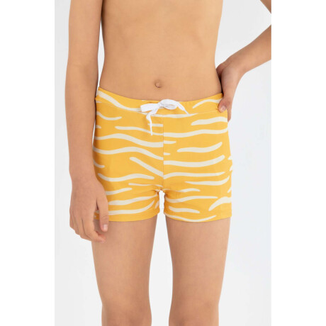 Short lycra 2-10a Mostaza