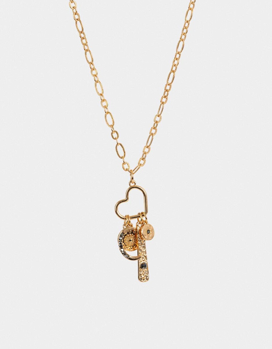 Collares Cortos Multi Dije 
