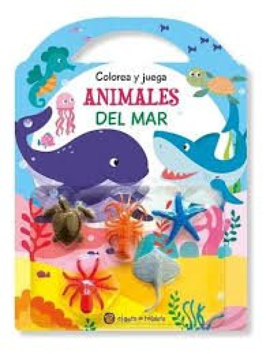 COLOREA Y JUEGA ANIMALES DEL MAR 