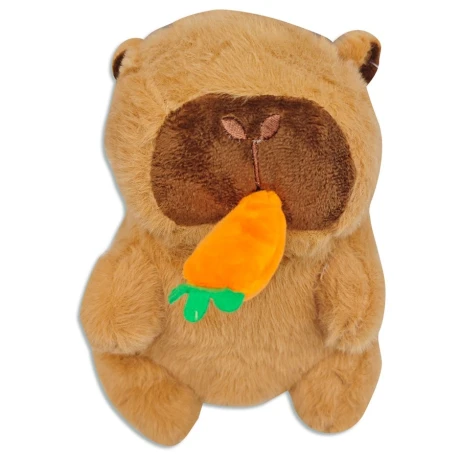 Peluche Capibara con Zanahoria 21CM 001
