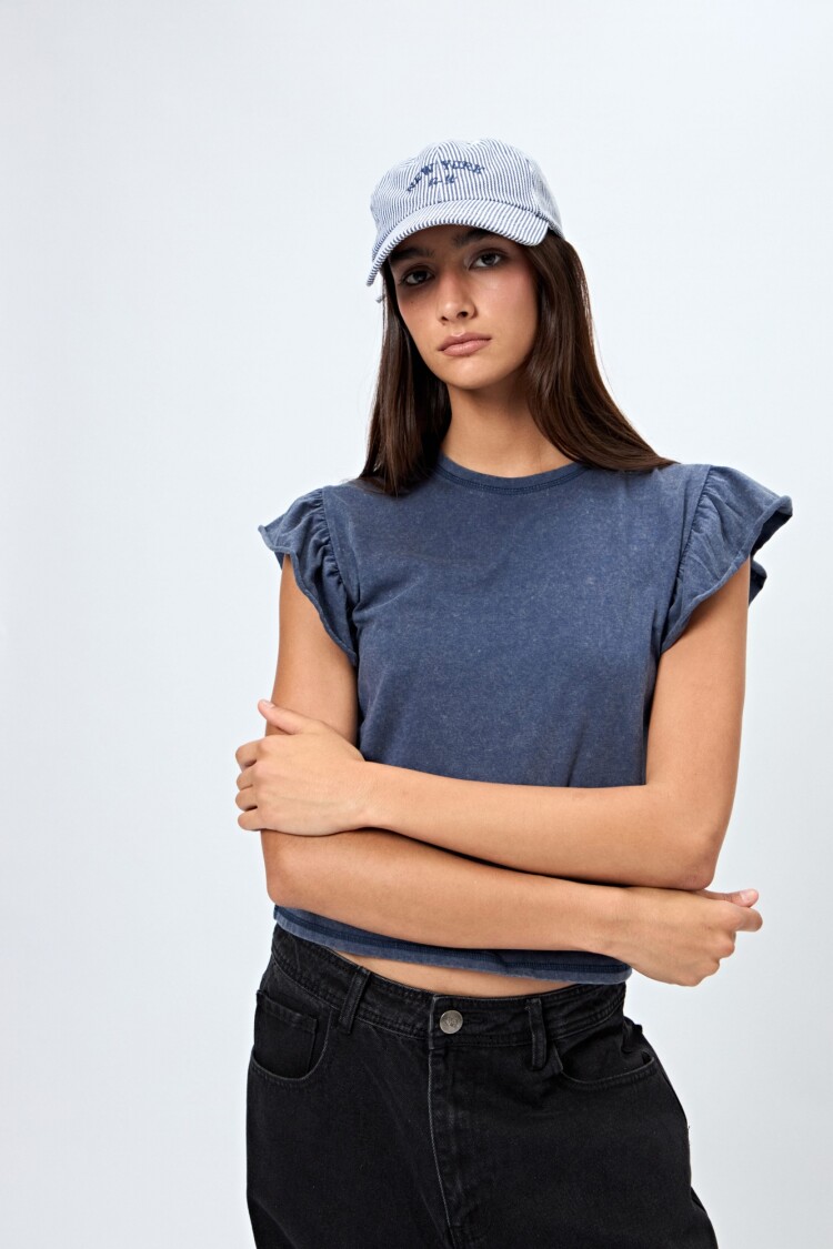 REMERA TIMONA Azul Oscuro