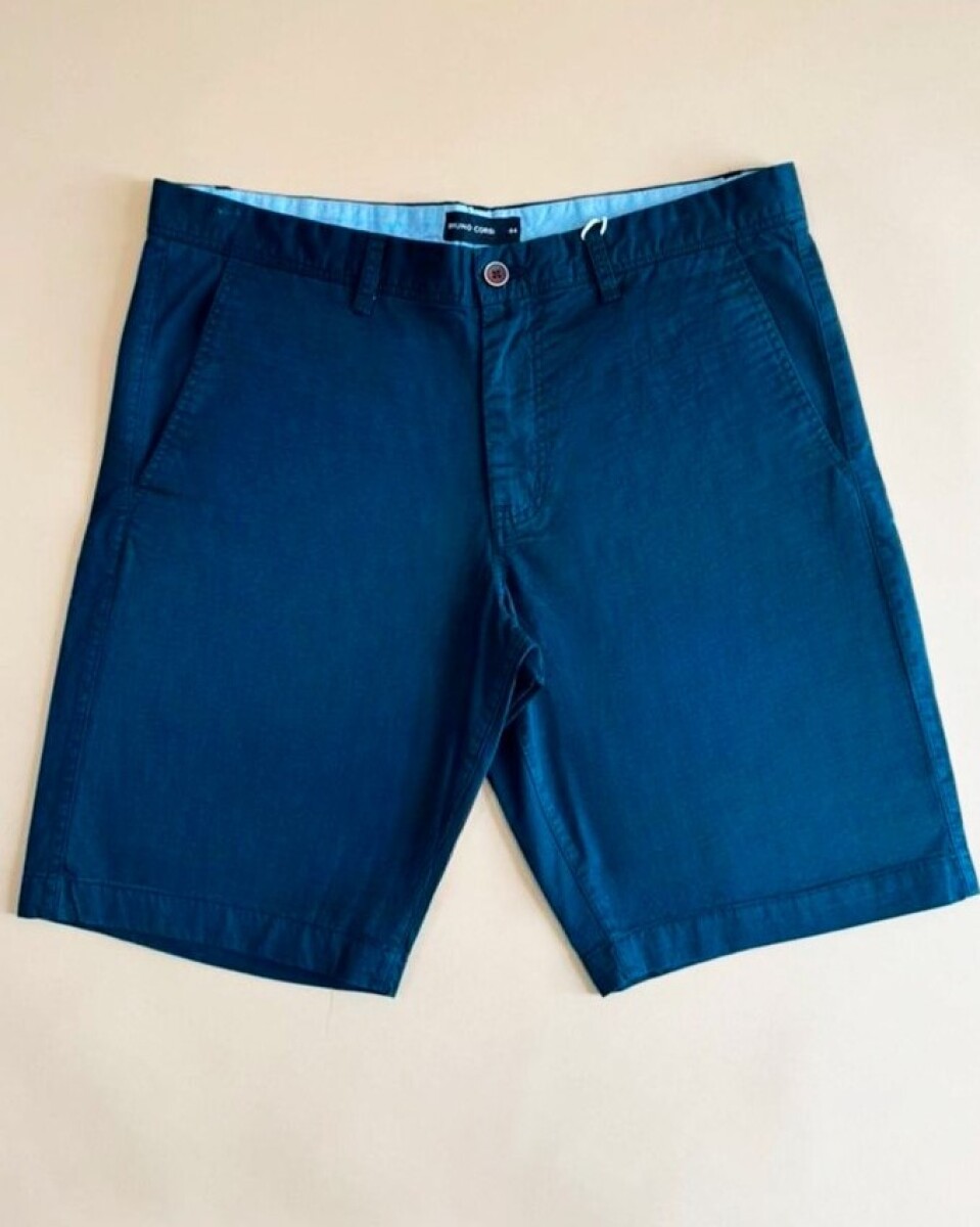 Bermuda Casual. - Azul Marino. 