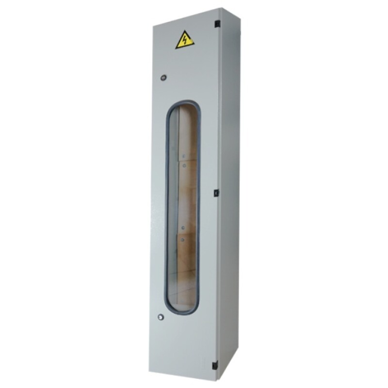 GABINETE METAL P/ 3 MEDIDORES TRIFASICO CORTE 100A RST+N+T GABINETE METAL P/ 3 MEDIDORES TRIFASICO CORTE 100A RST+N+T