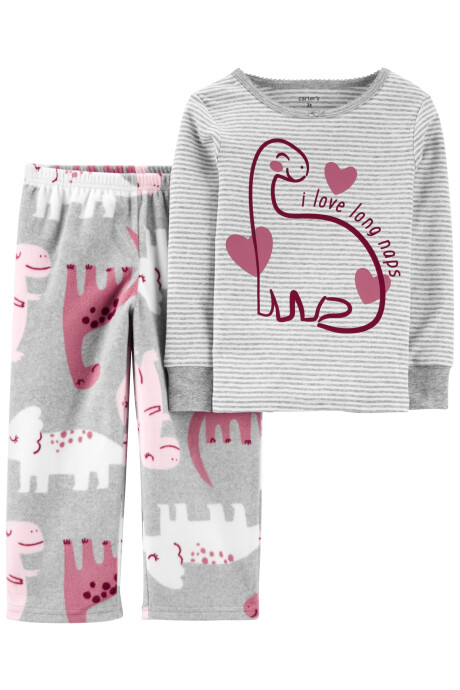Pijama dos piezas remera y pantalón de micropolar 0