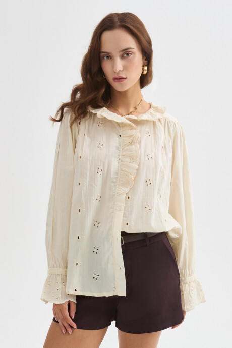 Camisa Jiardin Crudo / Natural