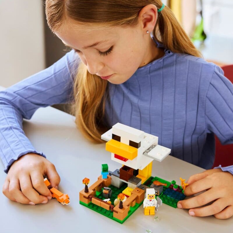 Lego Minecraft La granja de las gallinas Lego Minecraft La granja de las gallinas