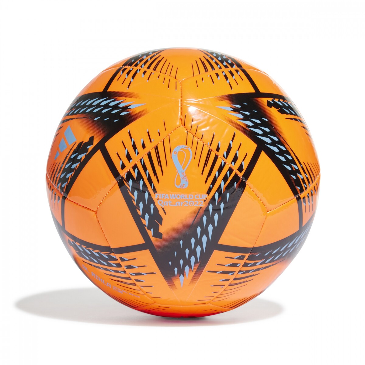 Pelota Mundial Qatar 2022 Adidas Futbol Rihla Clb Solar Orange - S/C 