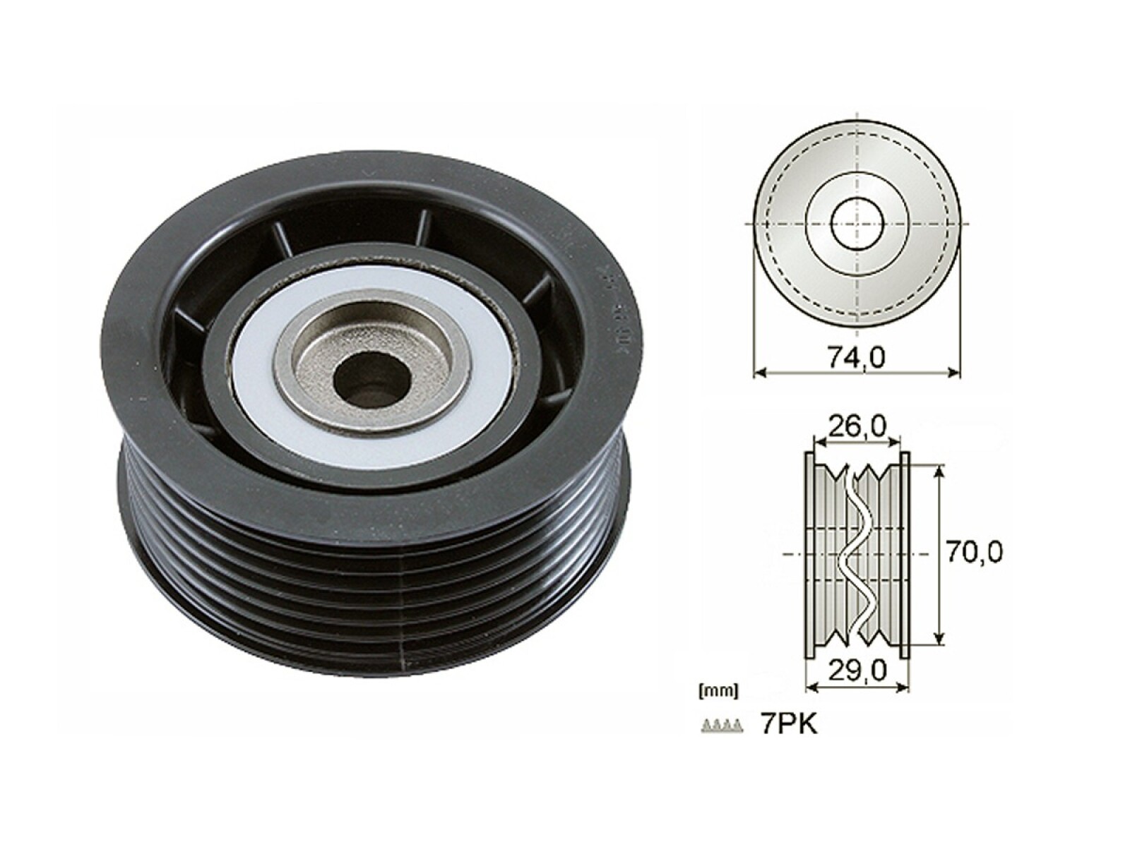 Tensor Guia Correa Mitsubishi L200/Montero 10-25 