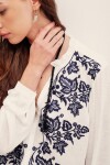 CAMISA AMALITA EMBRO Crudo