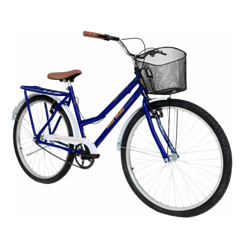 Bicicleta Mormaii Soberana Paseo C/canasto Azul Alanya Azul 21 " Bicicleta Mormaii Soberana Paseo C/canasto Azul Alanya Azul 21 "