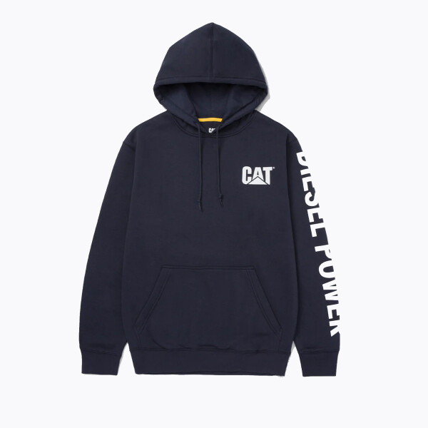 DIESEL POWER PULLOVER HOODIE - CAT AZUL