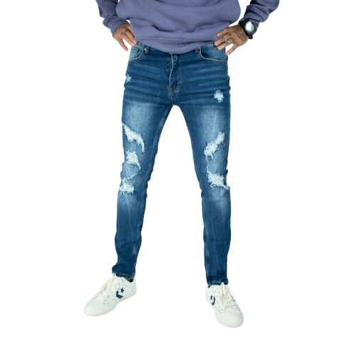 Jeans Caballero Seven Pantalón Slim, Súper Skinny Hombre