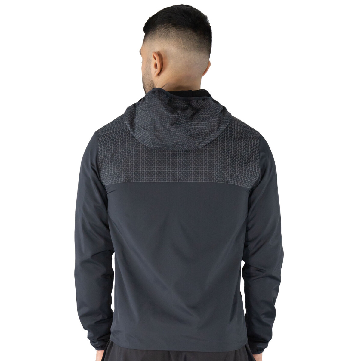 RAIN JACKET MEN EVERLAST HEAT GY S - BK 