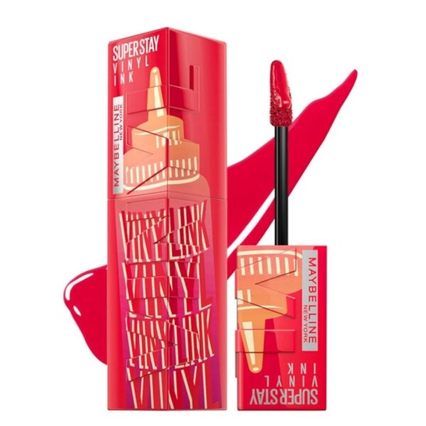 Labial Líquido Brillante Super Stay Vinyl Ink 210 Pomodoro - Maybelline Labial Líquido Brillante Super Stay Vinyl Ink 210 Pomodoro - Maybelline