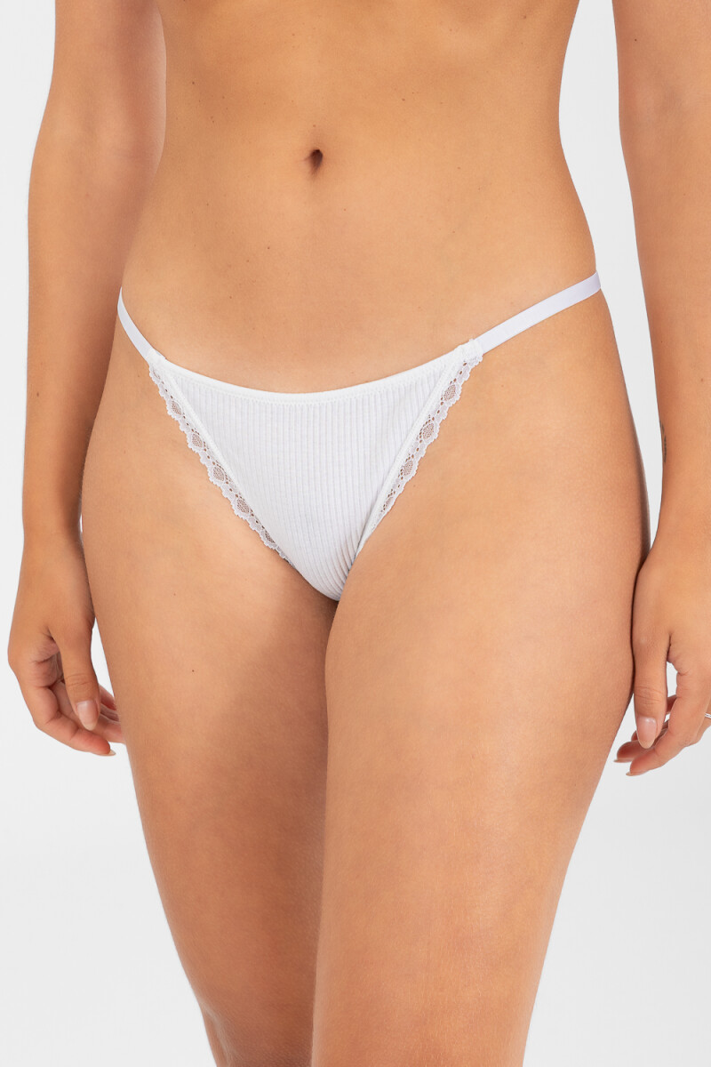 Colaless tirita moqui - Blanco 