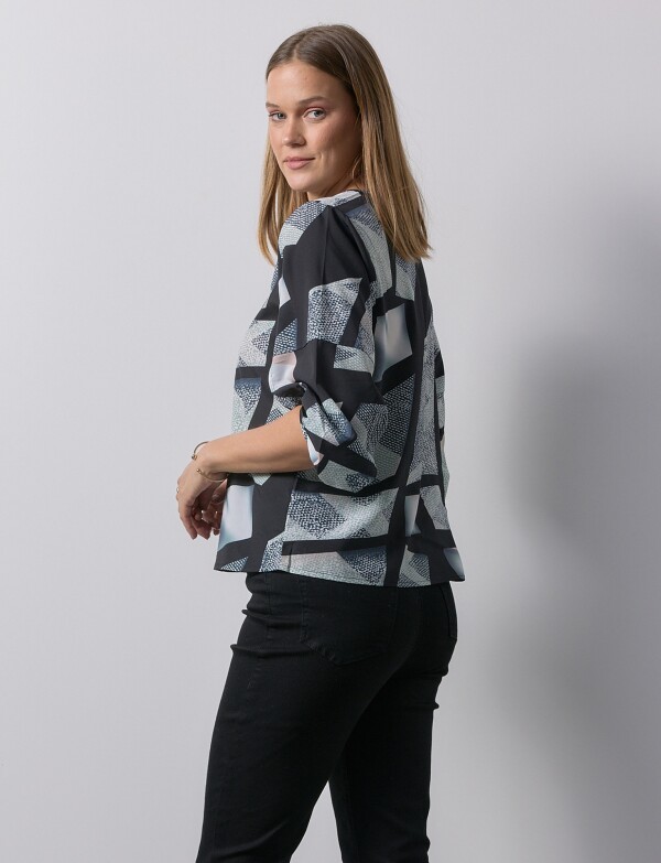 Blusa Mga Balloon MULTI/NEGRO
