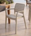Silla de Exterior Miami Marron