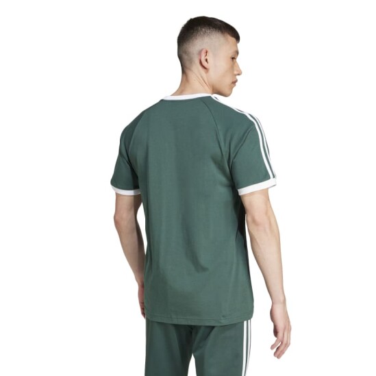 Remera Adidas Adicolor Classics 3 Rayas Verde