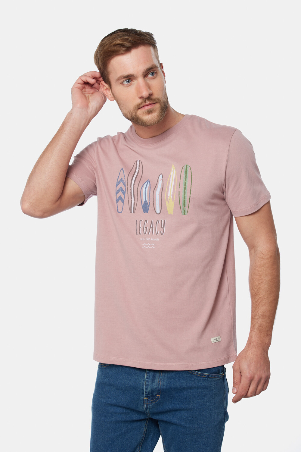 REMERA ESTAMPADA Rosado