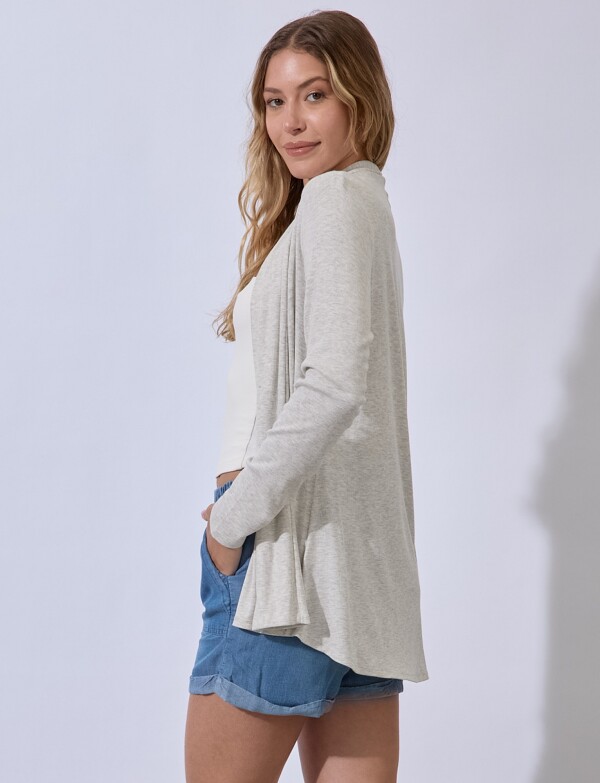 Cardigan Modal GRIS