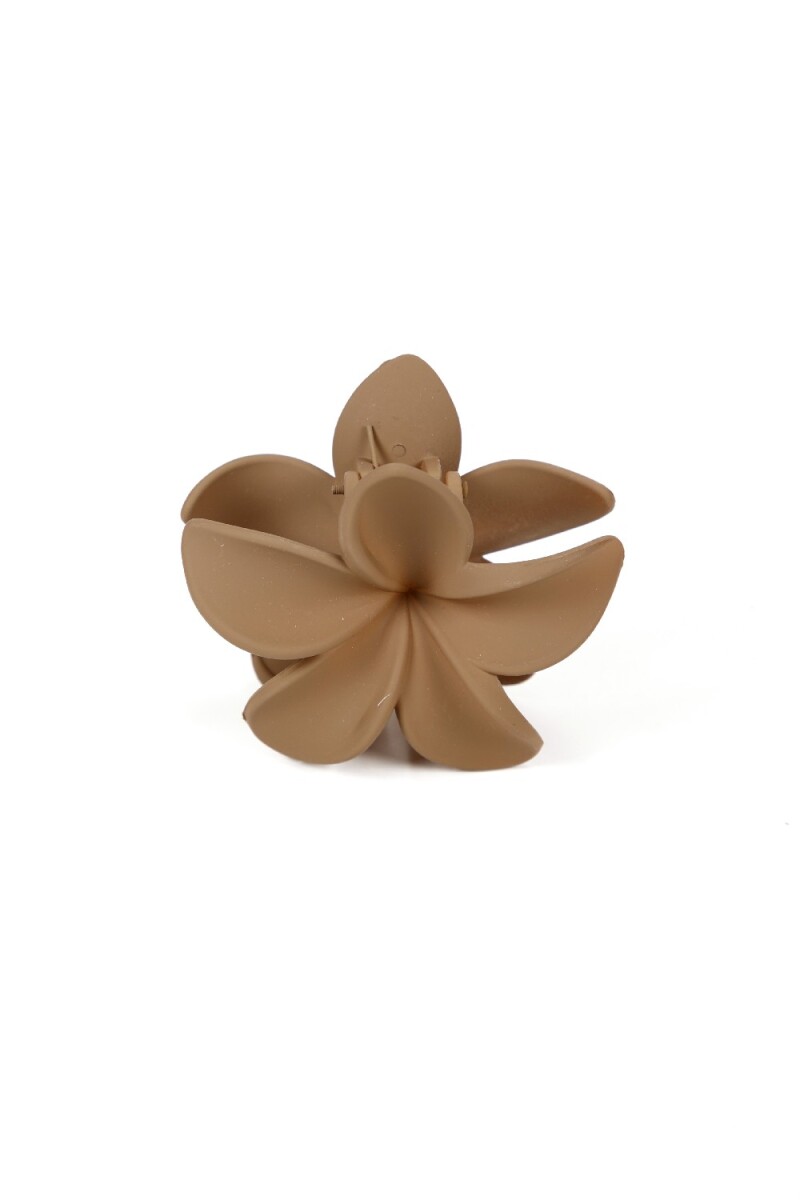 Pinza De Pelo Magnolia - Camel 