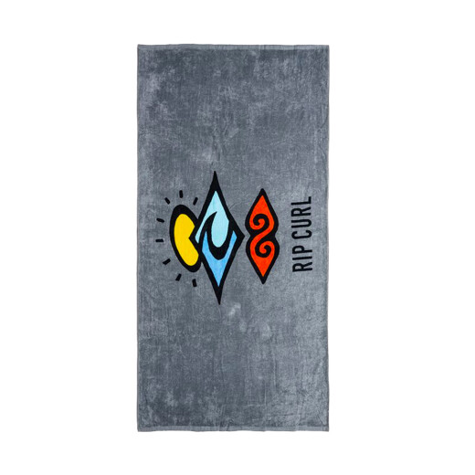 Toalla Rip Curl ICONS TOWEL Gris Toalla Rip Curl ICONS TOWEL Gris
