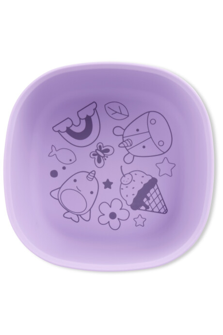 Bowl de silicona, púrpura Bowl de silicona, púrpura