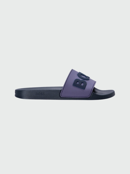 Hugo Boss - Sandalias con Logo en relieve Violeta