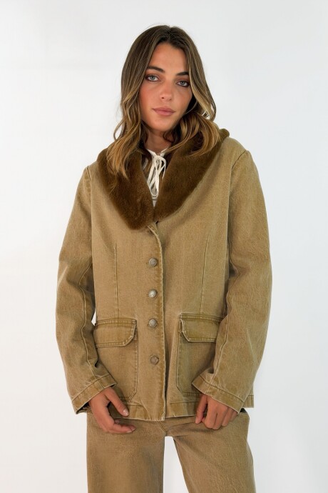 CHAQUETA RENZA Camel