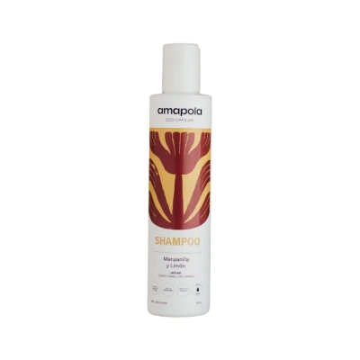 Shampoo Amapola Manzanilla y Limón Sahmpoo Amapola Manzanilla