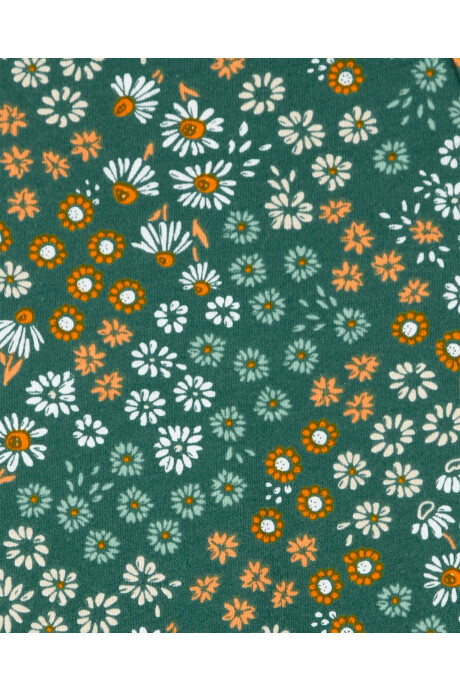 Monito bombachudo de algodón diseño floral Sin color