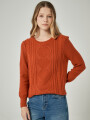 Sweater Aspasia Terracota