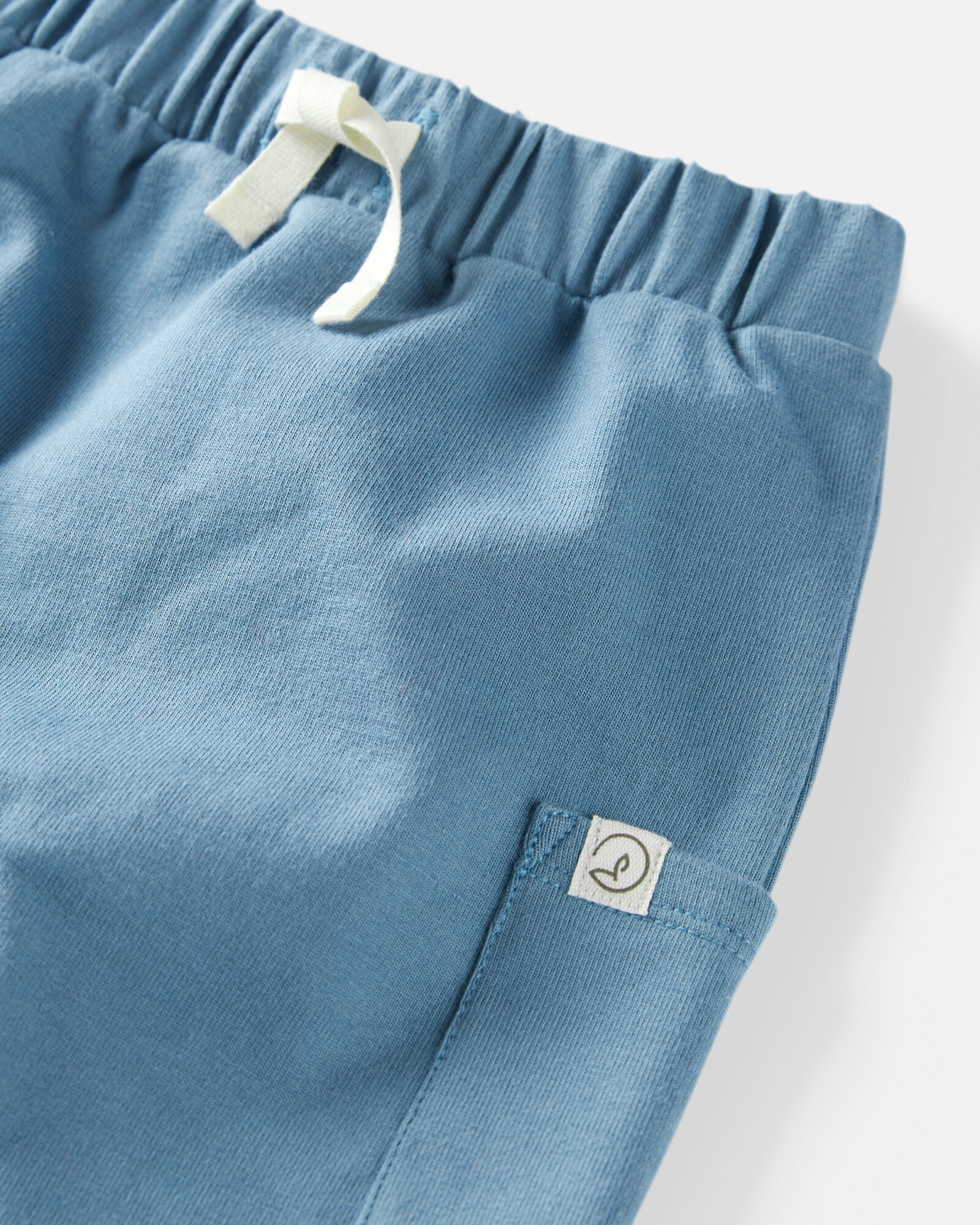 Pack dos pantalones de algodón orgánico, con bolsillos Sin color