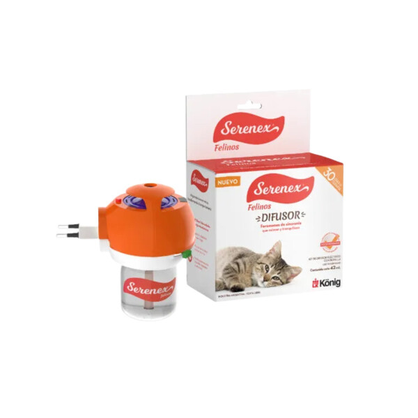 SERENEX DIFUSOR FELINO 42 ML SERENEX DIFUSOR FELINO 42 ML