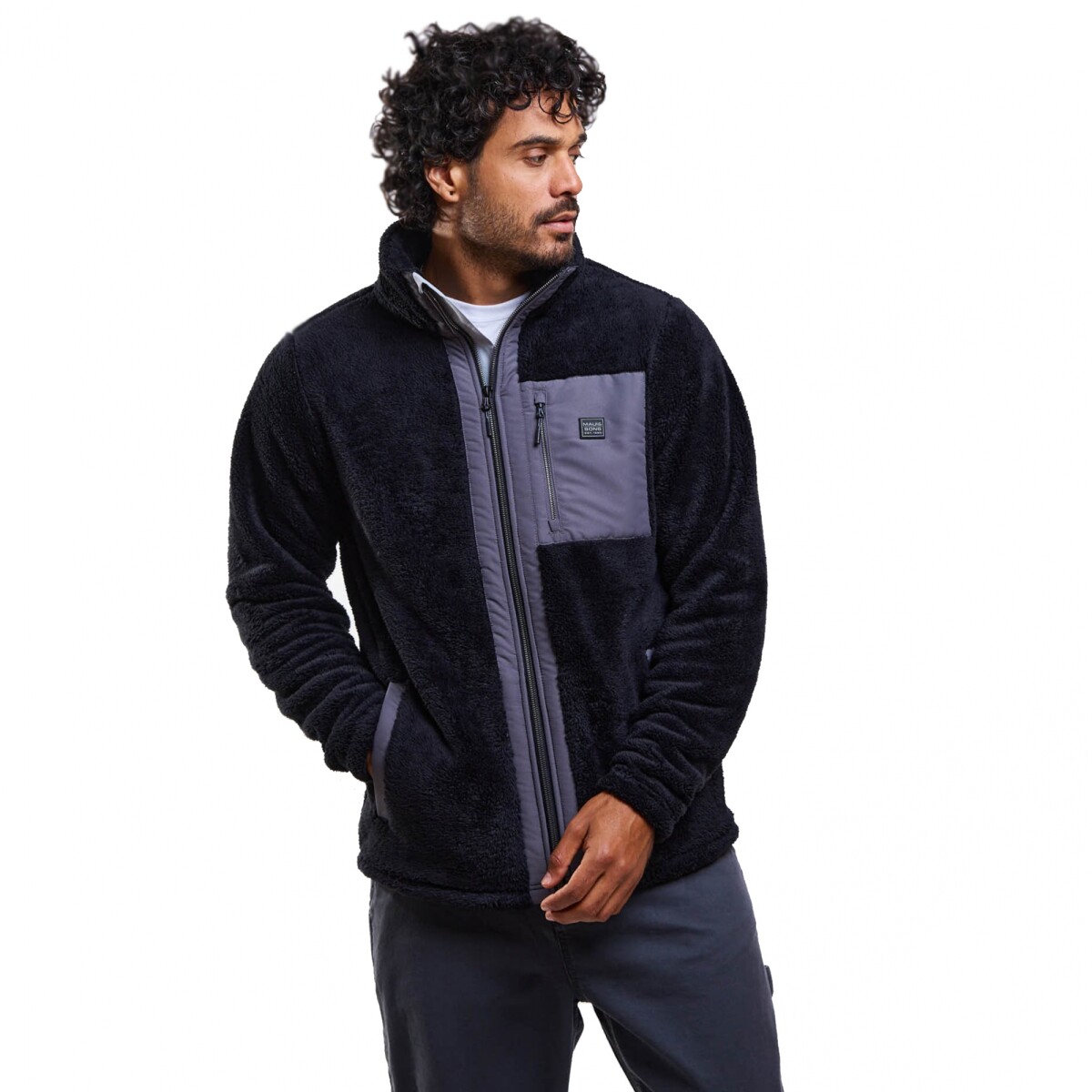 Canguro Polerón Maui and Sons - Steel Core - Gris 