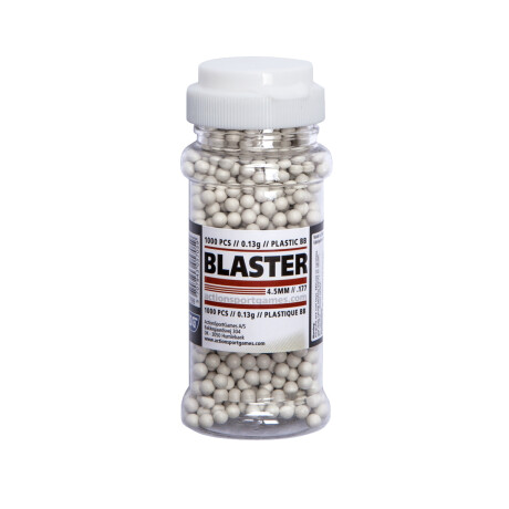 Bbs Plásticos 0.13g 4,5mm Airsoft 1000 Unidades - ASG Bbs Plásticos 0.13g 4,5mm Airsoft 1000 Unidades - ASG