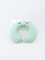 ALMOHADON DE VIAJE UNICORNIO VERDE AQUA