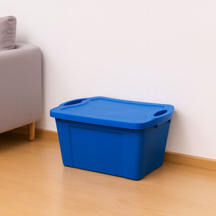 Caja organizadora Fullbox reforzada 55 Litros - AZUL Caja organizadora Fullbox reforzada 55 Litros - AZUL