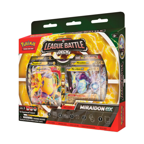 Pokemon TCG: League Battle Deck Miraidon EX [Ingles] Pokemon TCG: League Battle Deck Miraidon EX [Ingles]