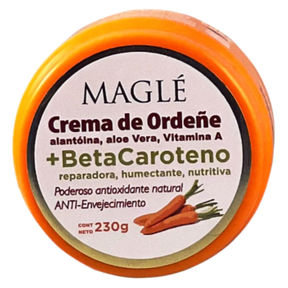 Crema de Ordeñe Maglé con Betacaroteno 250 GR 