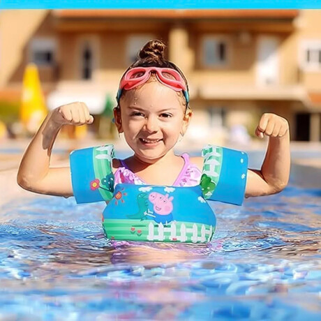 Flotador Alitas Peppa Pig Salvavidas Para Playa Piscina El Rey Azul